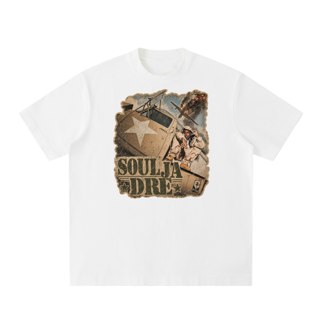 Soulja Dre Vintage Washed T-Shirt - White (Prince Dre)