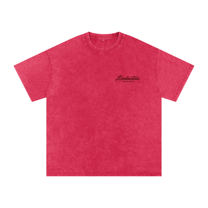 'Home of the Burrata Slice' Washed T-Shirt (L'Industrie)