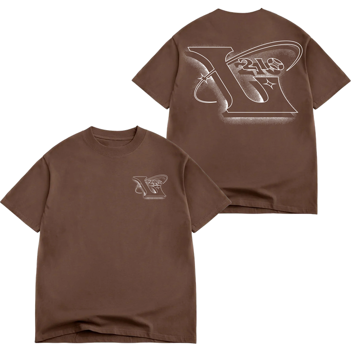 210 Comet "Box Fit" Tee - Chocolate