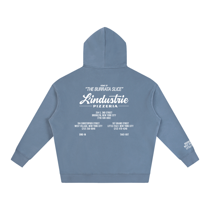 'Home of the Burrata Slice' Oversized Hoodie (L'Industrie)