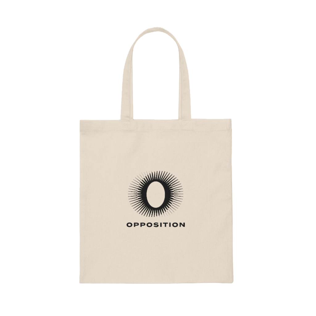 OPPOSITION CANVAS TOTE BAG